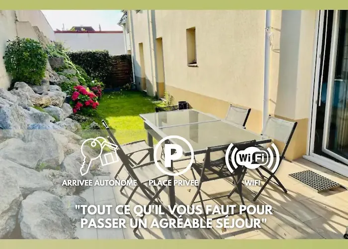 Villa Louise - Appartement Spacieux Proche Digue Avec Jardin